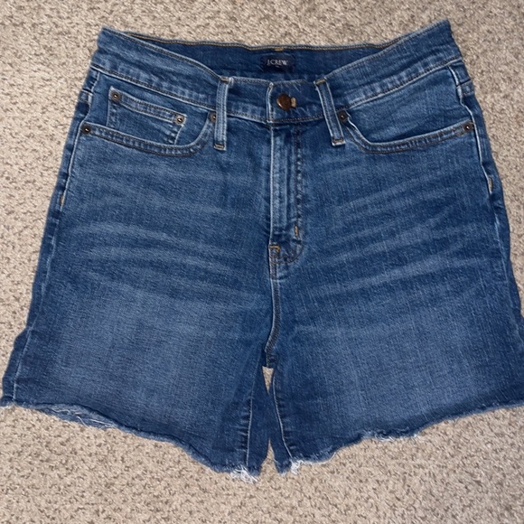 Jcrew factory Jean shorts - Picture 3 of 4